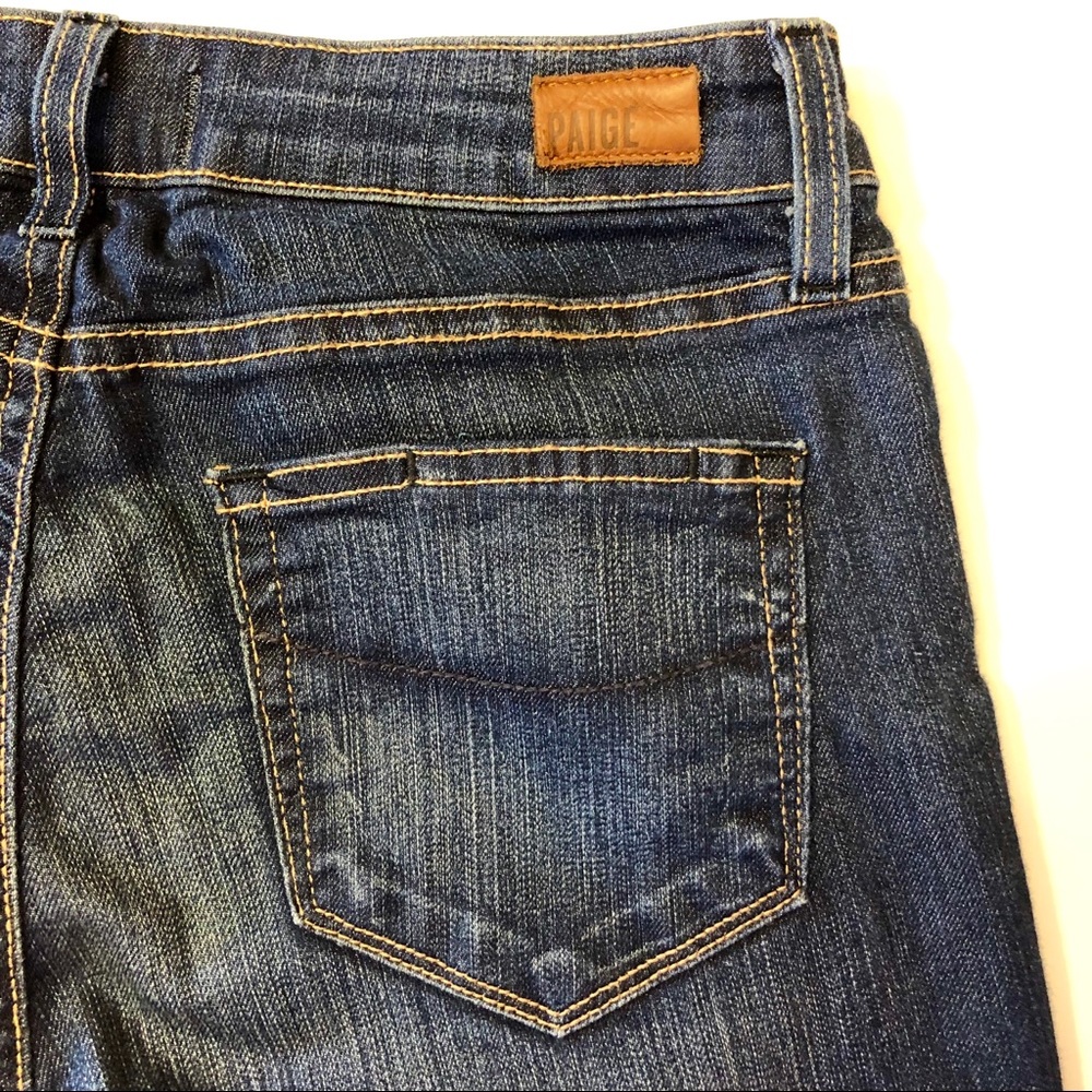 Paige Skyline Fit Blue Jeans - Picture 7 of 8
